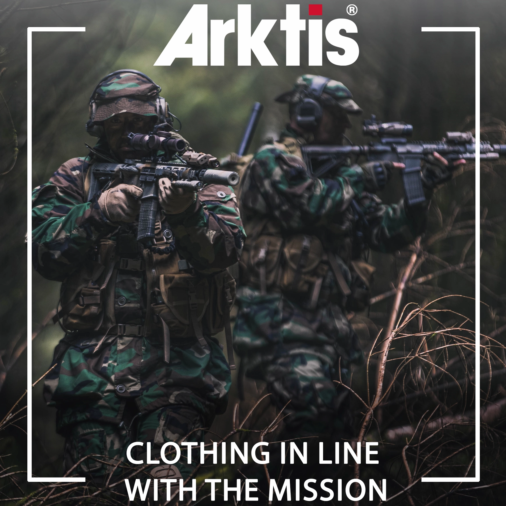 Clothing in line with the mission - Arktis