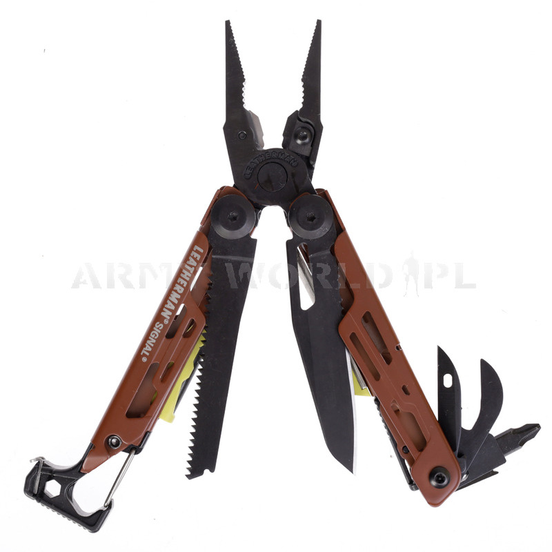 Multitool Leatherman Signal Crimson Czerwony Narz Dzia