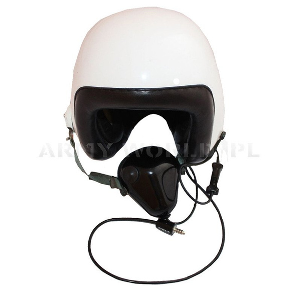 Air Craft Protective Helmet KIND With Radio Original Military Surplus Used 