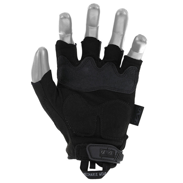 Tactical Gloves Mechanix Wear M-Pact Fingerless Covert Black New