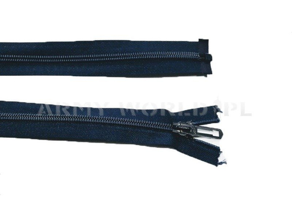 Zipper RIES 75 cm Navy Blue Original New