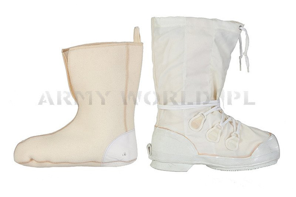 Extreme Cold Weather Mukluks Śniegowce Wojskowe Kanadyjskie Zimowe Mukluks Boots + Wkładki + Ocieplacz Oryginał Nowe