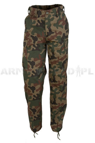 Military Cargo Pants Ranger Type BDU PL Camo New