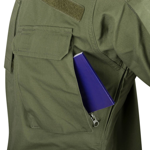 Bluza CPU (Combat Patrol Uniform) PolyCotton Ripstop Helikon-Tex Olive (BL-CPU-PR-02)