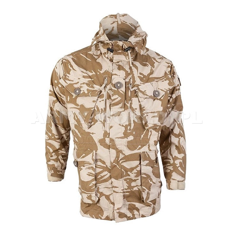 Kurtka Wojskowa Parka Brytyjska Pustynna Windproof Dpm Desert Orygina