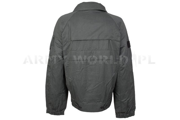 Flame Resistant Protective German Army Men's Jacket With Waterproog Liner Goretex ESA Grey Original Used
