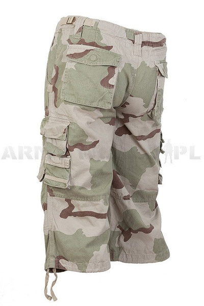 Bermuda Pants MiltecTrousers 3/4 US Air Combat 3 Color