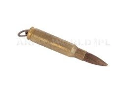 Military Brass Bullet Pendant 308 W 7,62 x 51 Brass Original