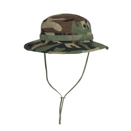 Military Hat  "Boonie Hat" PolyCotton Ripstop Helikon- Tex Woodland (KA-BON-PR-03)