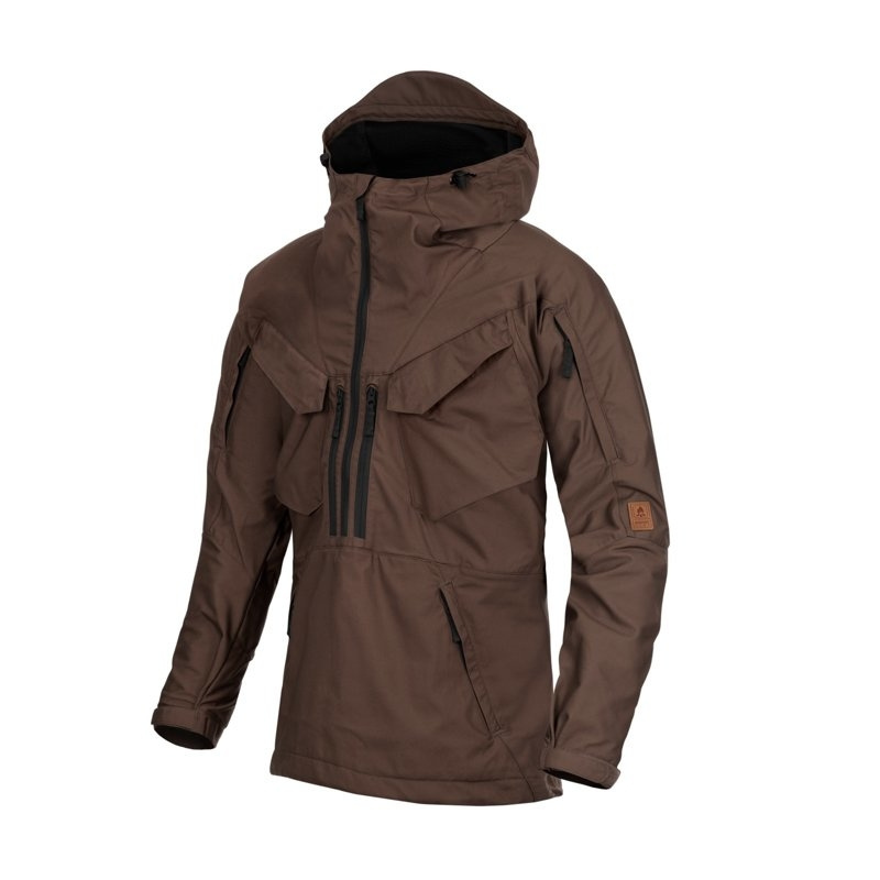 Kangurka Anorak Kurtka Pilgrim Helikon Tex Earth Brown Czarna Ku