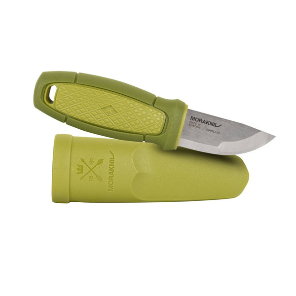 Nóż Morakniv® Eldris Neck Knife z Krzesiwem Stainless Steel Zielony (NZ-ELN-SS-02)