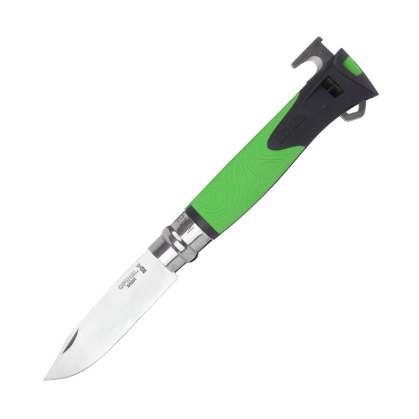 Nóż Składany OPINEL N°12 Explore Z Przyrządem Do Usuwania Kleszczy Earth /Green (002489)
