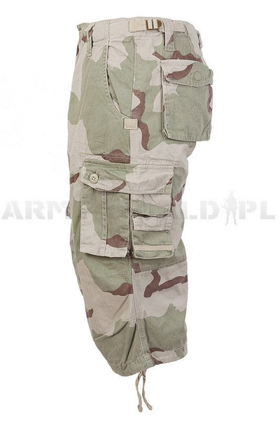 Bermuda Pants MiltecTrousers 3/4 US Air Combat 3 Color