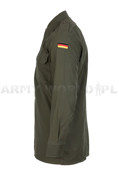 Field Shirt Bundeswehr Oliv Original Demobil SecondHand