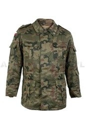 Military Polish Jacket Without Liner 130/MON Camouflage WZ93 Original New
