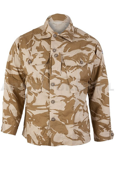 Military British Desert Shirt Tropical DPM Desert Ripstop Original New