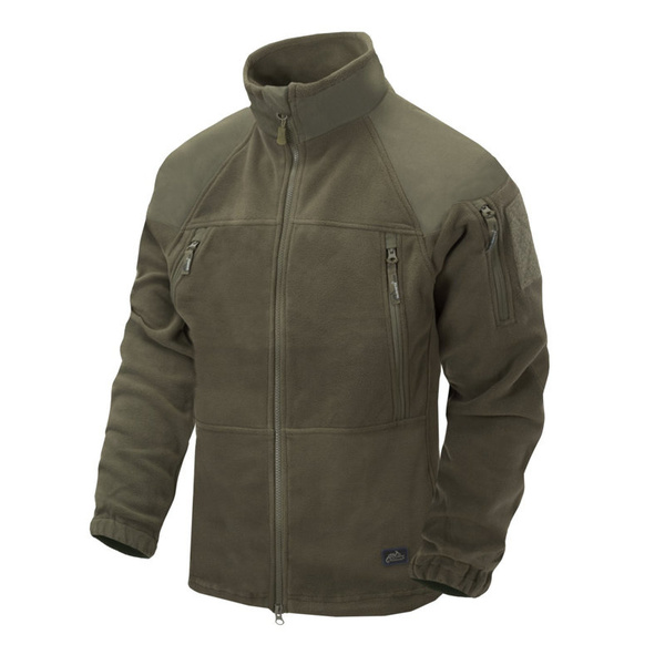 Straus® Jacket Heavy Fleece Heliko-tex Taiga Green (BL-STC-HF-09) taiga ...