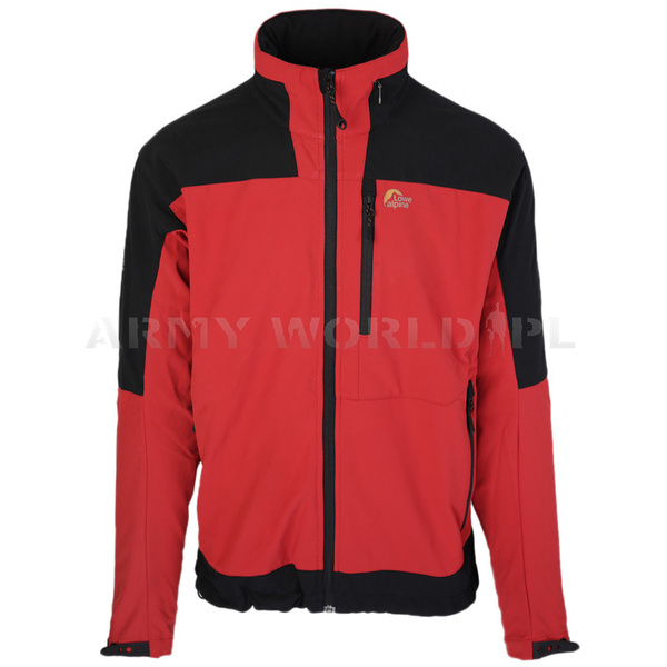 Kurtka SoftShell Lowe Alpine Wojskowa Czerwona Demobil BDB CLOTHING