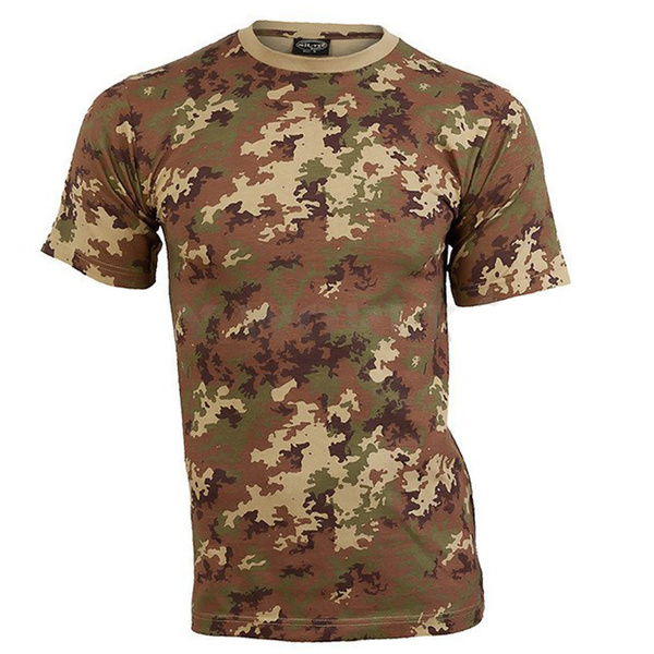 Military T-shirt Vegetato Short Sleeves Mil-tec New vegetato | CLOTHING ...