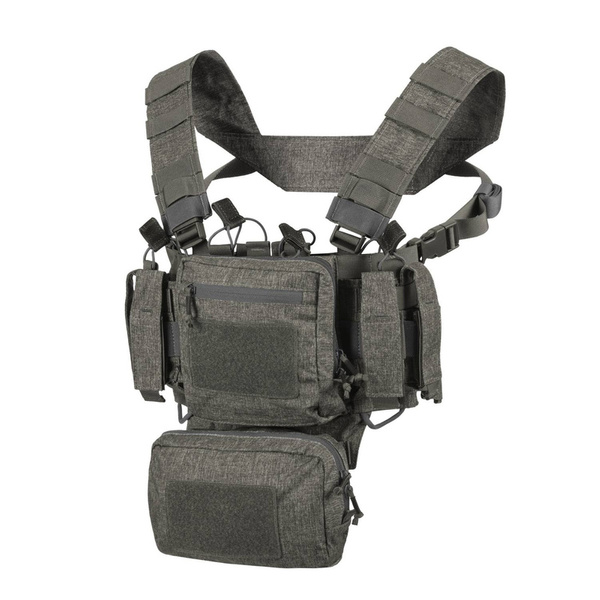 Tactical Vest Training Mini Rig Nylon Helikon-Tex Melange Grey (KK-TMR ...