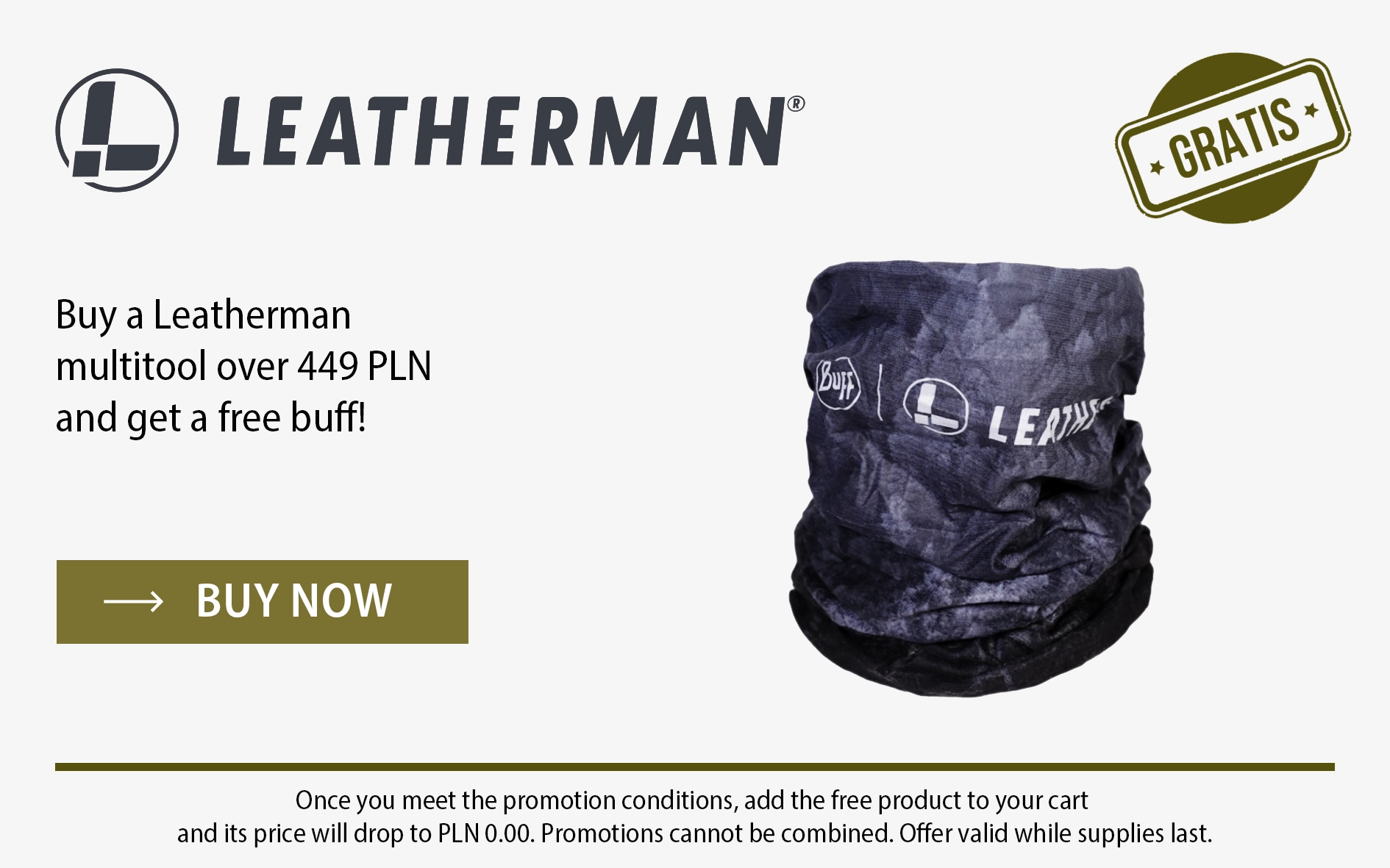 Buy a Leatherman multitool!