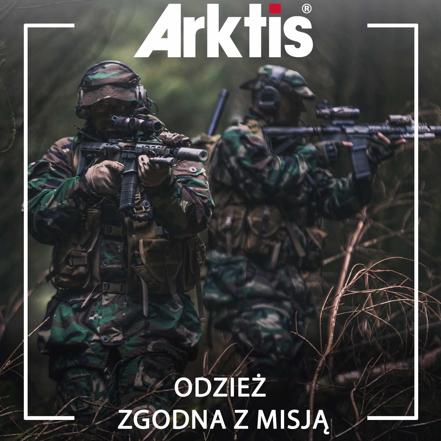 Odzież zgodna z misją - Arktis
