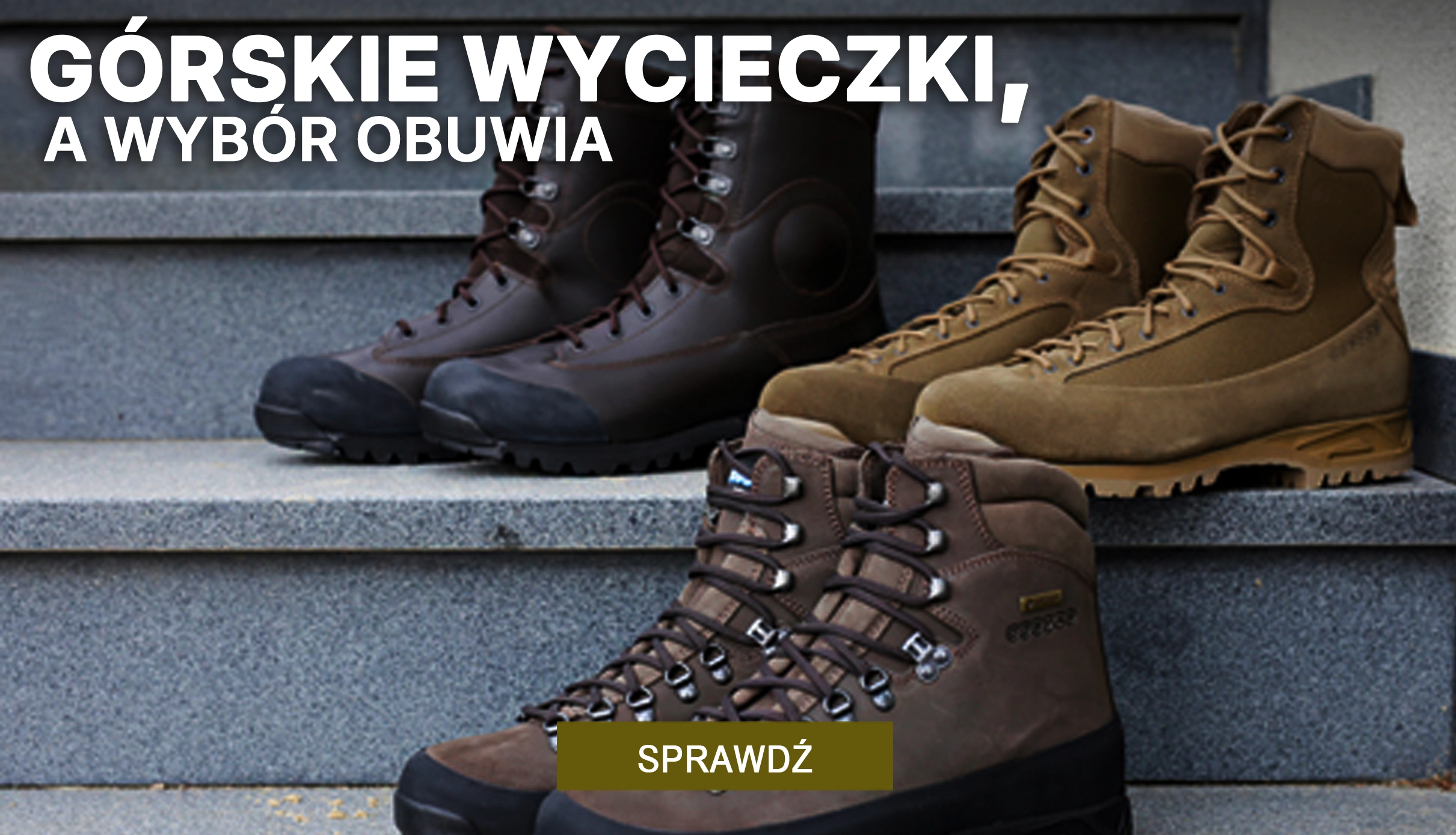GÓRSKIE WYCIECZKI, A WYBÓR OBUWIA 