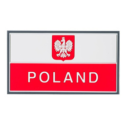 Polish Banner Patch PVC Helikon-tex White-Red (OD-P29-RB-20)