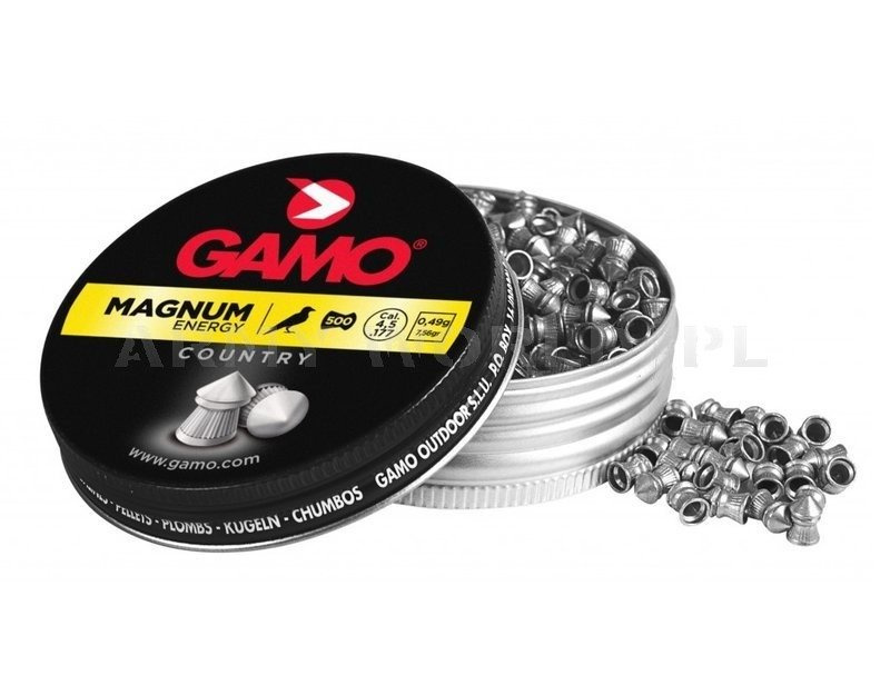 Airgun Pellets Gamo Magnum Energy 4.5 mm .177 cal. 500 pcs. SHOOTING