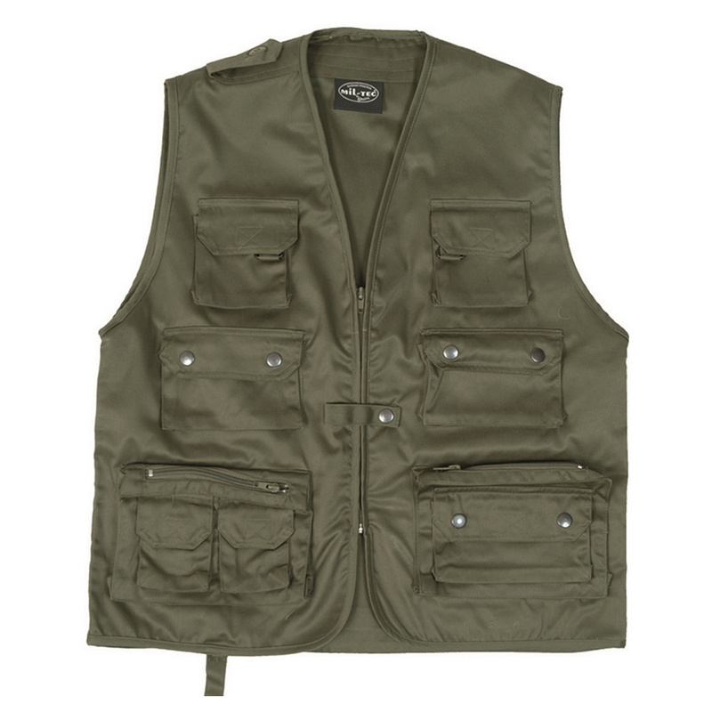 Bezrękawnik Męski JAGD Mil-tec Olive (10701001) olive green | CLOTHING ...