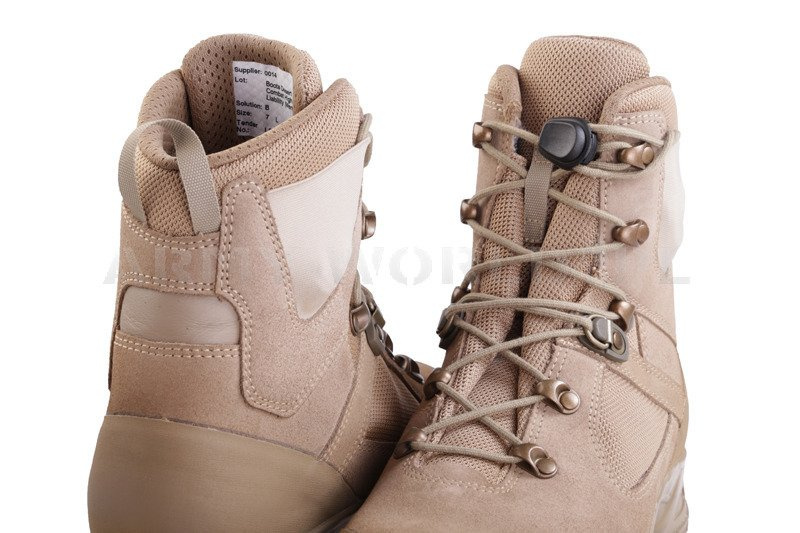 British Army Boots Combat High Liability Solution B Desert New II ...