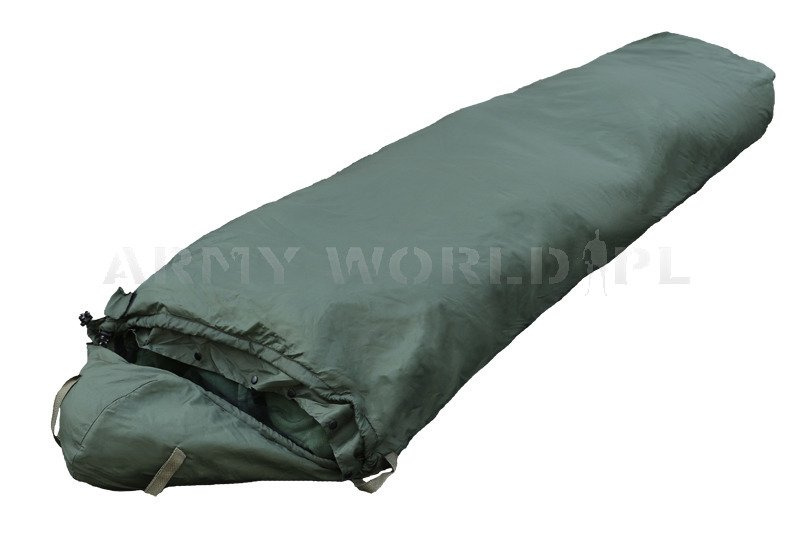 British Army Supper Sleeping Bag With Mosquito Net Olive Military