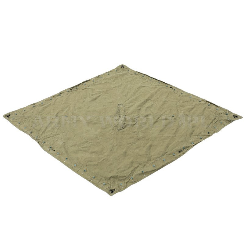 Dutch Army ShelterHalf Khaki Genuine Military surplus Used MILITARY