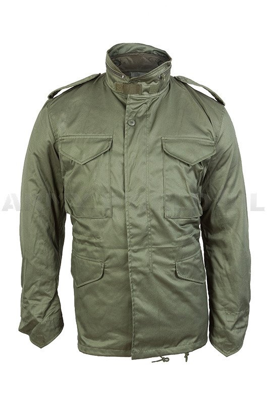Field Jacket With liner Model M65 Mil-tec Oliv New olive green ...