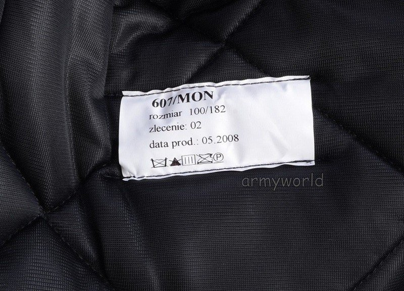 Kurtka Wojskowa Marynarska Moleskin 607/MON Z Podpinką Oryginał Demobil
