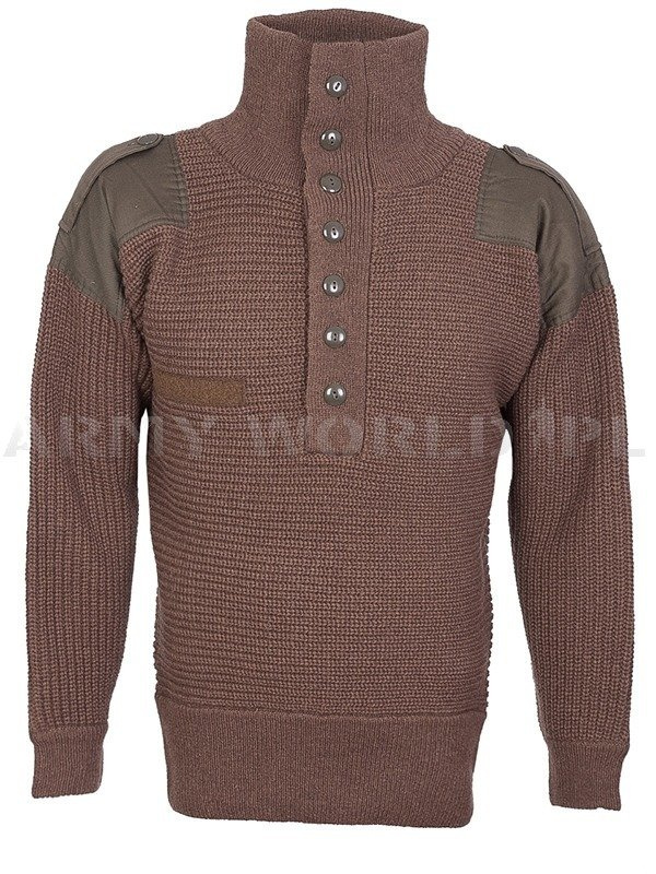Military Austrian Sweater Mountain Division Woolen Oliv Original New ...