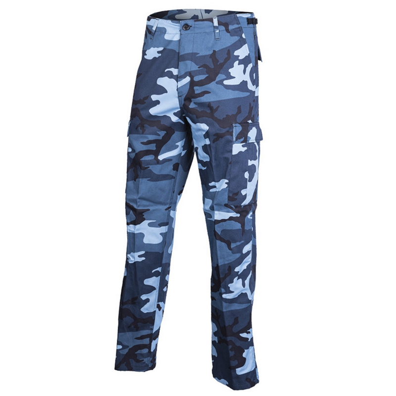Military Cargo Pants Ranger type BDU Sky Blue New blue | CLOTHING ...