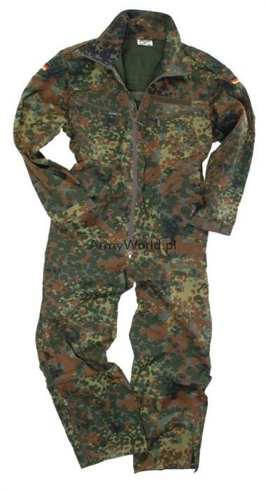 Military Tactical Tankman Suit Overalls Flecktarn Bundeswehr Paintball ...