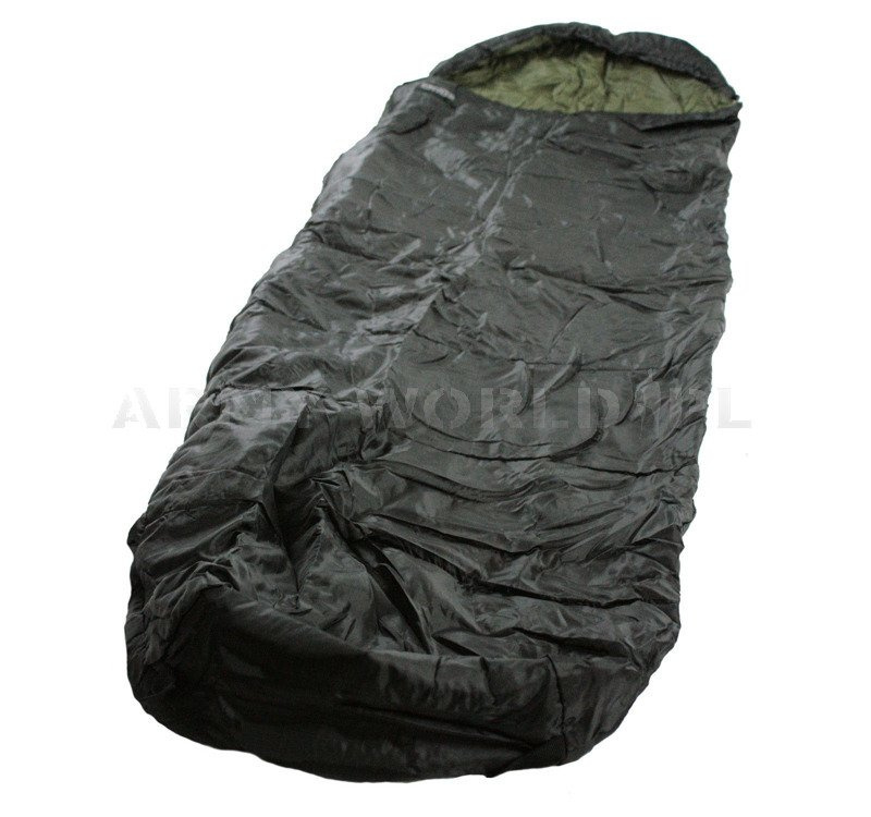 Mummy Sleeping Bag Commando OliveBlack Used MILITARY EQUIPMENT