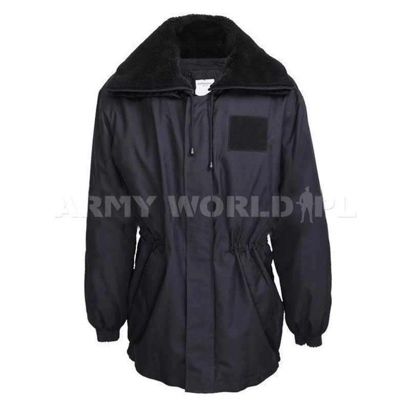 Polish Army Jacket with A Liner 611A/MON Black Original Used used (good) MILITARY CLOTHING