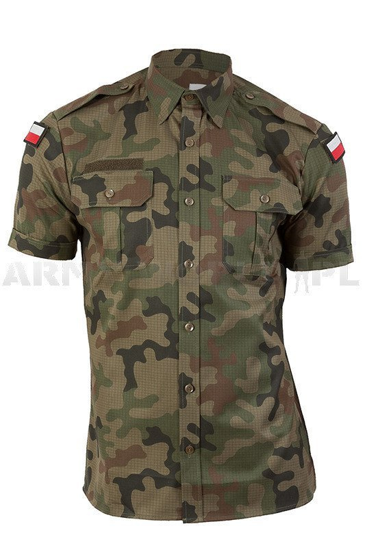 Polish Military Shirt WZ 93 304/MON Original New new storage condition ...