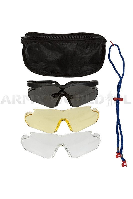 Tactical Glasses Us Army Uvex Skyper Military Eyewear Protection Kit Original New Tactical