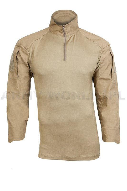 Tactical Shirt To Wear With Tactical Vest Coyote Ripstop Mil-tec New ...