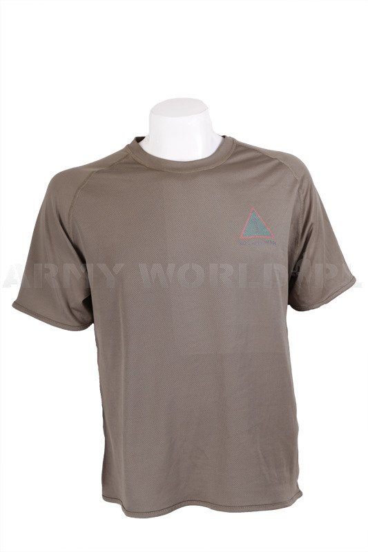 Thermoactive T-shirt Coolmax With Print HQ1 Olive Original Used ...