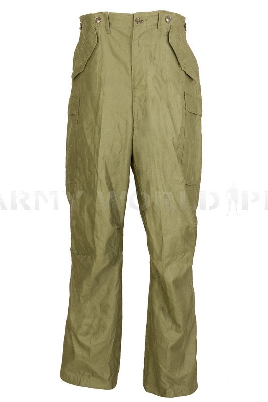 Us Army 1951 Pants Fulton Olive Oryginal Used MILITARY CLOTHING
