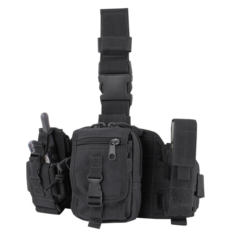 Utility Leg Rig Condor Black black | TACTICAL EQUIPMENT \ Tactical ...