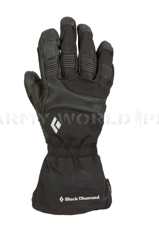Winter Gloves Black Diamond GoreTex Without Inserts Original Used MILITARY CLOTHING \ Gloves