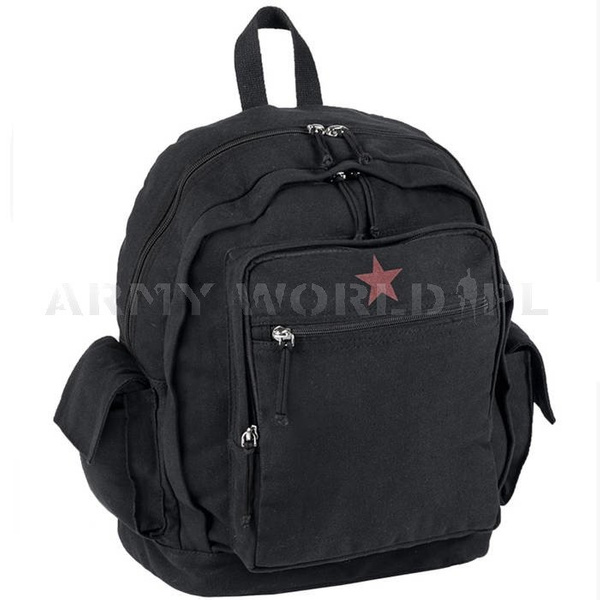 City Backpack 25L 'Red Star' Mil-Tec Black (14005002)