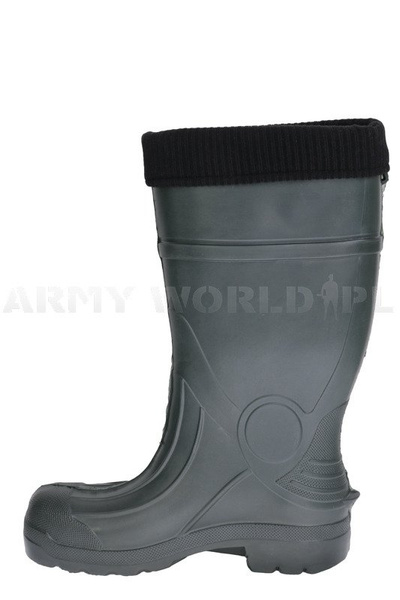 polish rubber boots