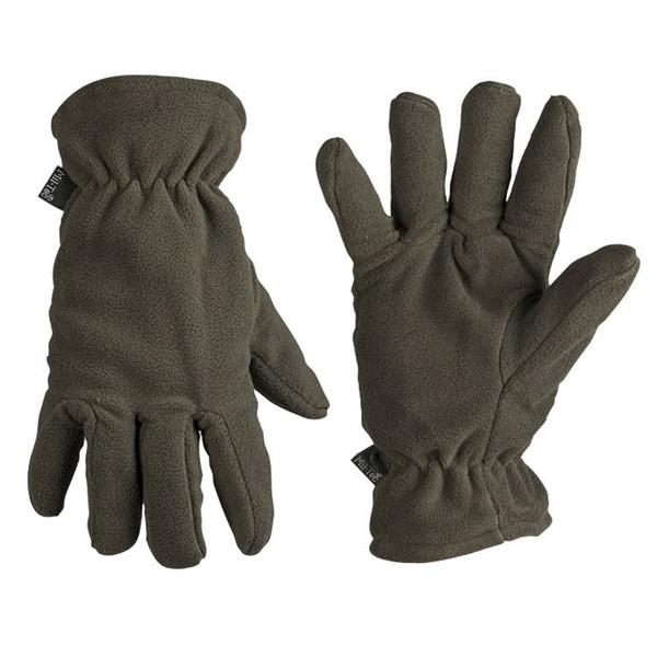 Fleece Gloves Thinsulate Warmed Oliv Mil-tec New